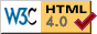 100% Valid HTML 4.0 - Thank you very much!