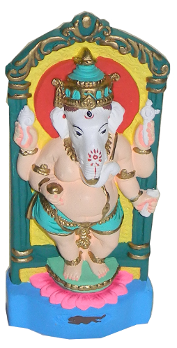 Kshpira Ganapati - 6 inches