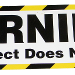 Warning! This Object Does Not Exist Bumper Sticker