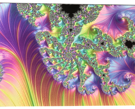 psychedelic fractal postcard no. 2